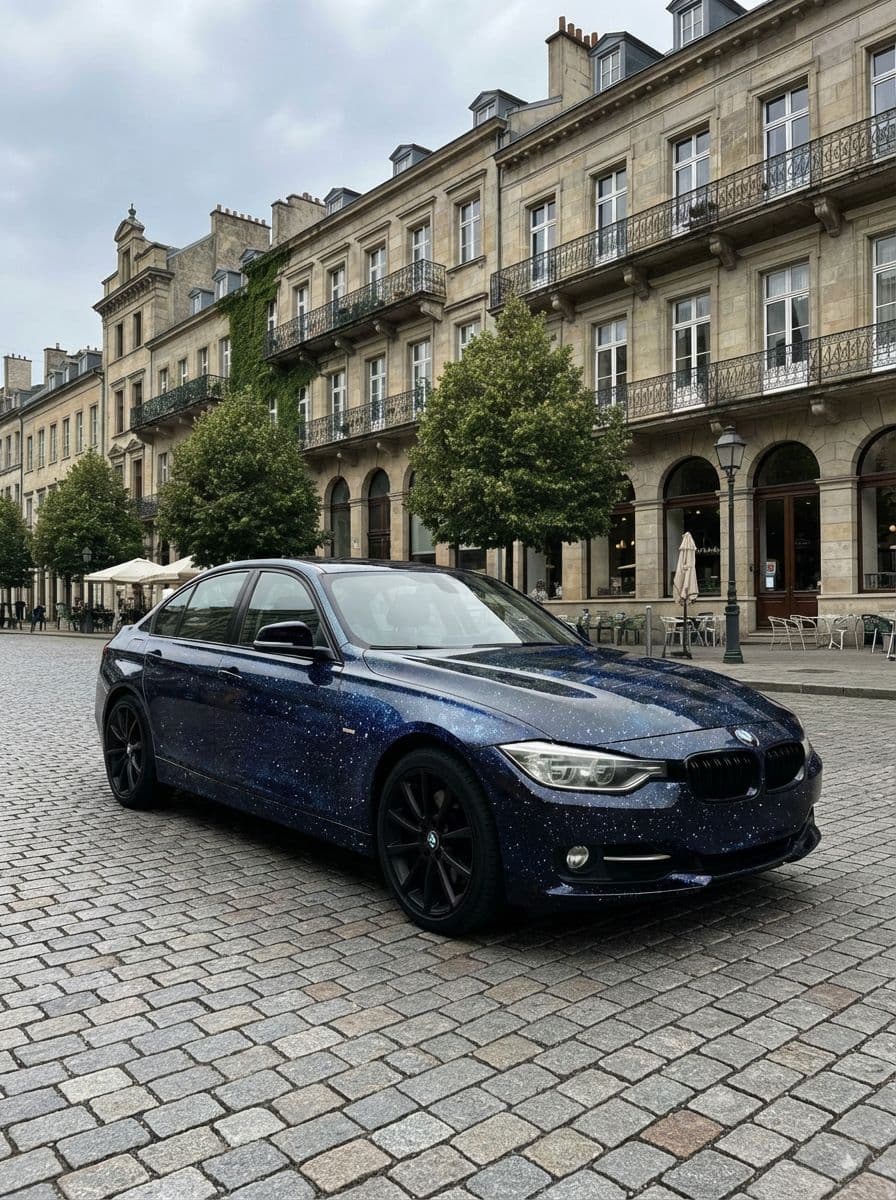 AI generated stellar paint job preview