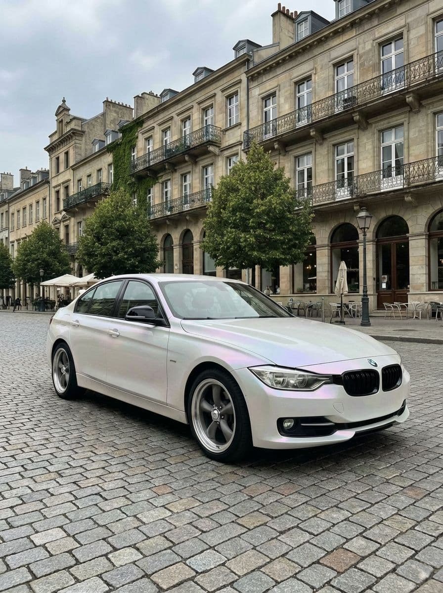 BMW 3 Series with stock wheels